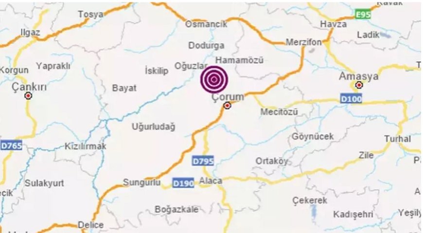 Amasya ve Çorum Peş Peşe Sallandı: Depremler Korkuttu, Yetkililerden Açıklama Geldi