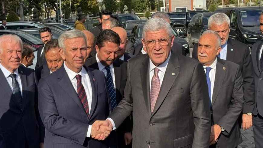 Mansur Yavaş’tan İYİ Parti’ye ziyaret: Alnımız açık