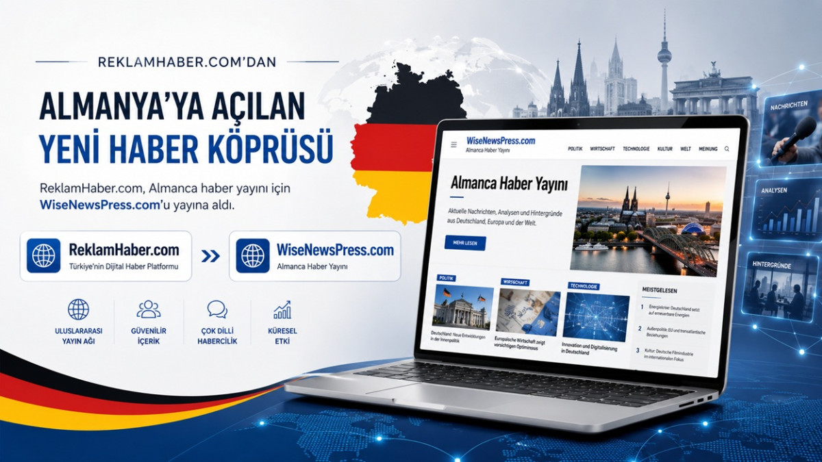 ReklamHaber.com Almanca haber yayınını Wise News Press ile başlattı