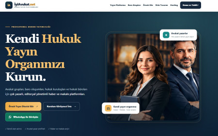 İyiAvukat.net baro gruplarına kalıcı dijital yayın modeli sunuyor